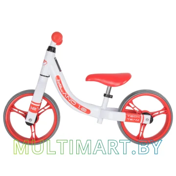 Беговел Tech Team Milano 1.0 2022 (белый/красный) картинка 2